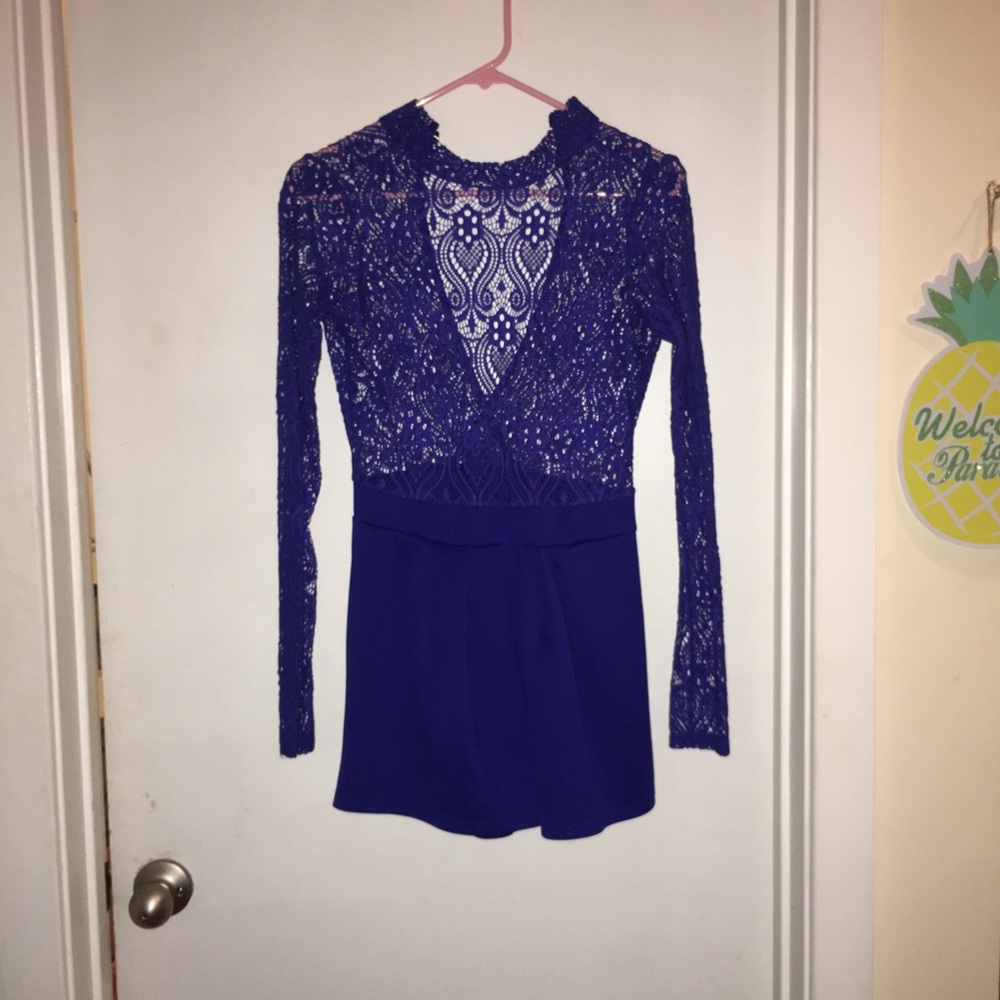 Blue Romper